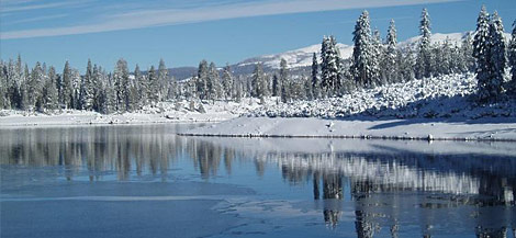 reservoir conditions: ice house reservoir